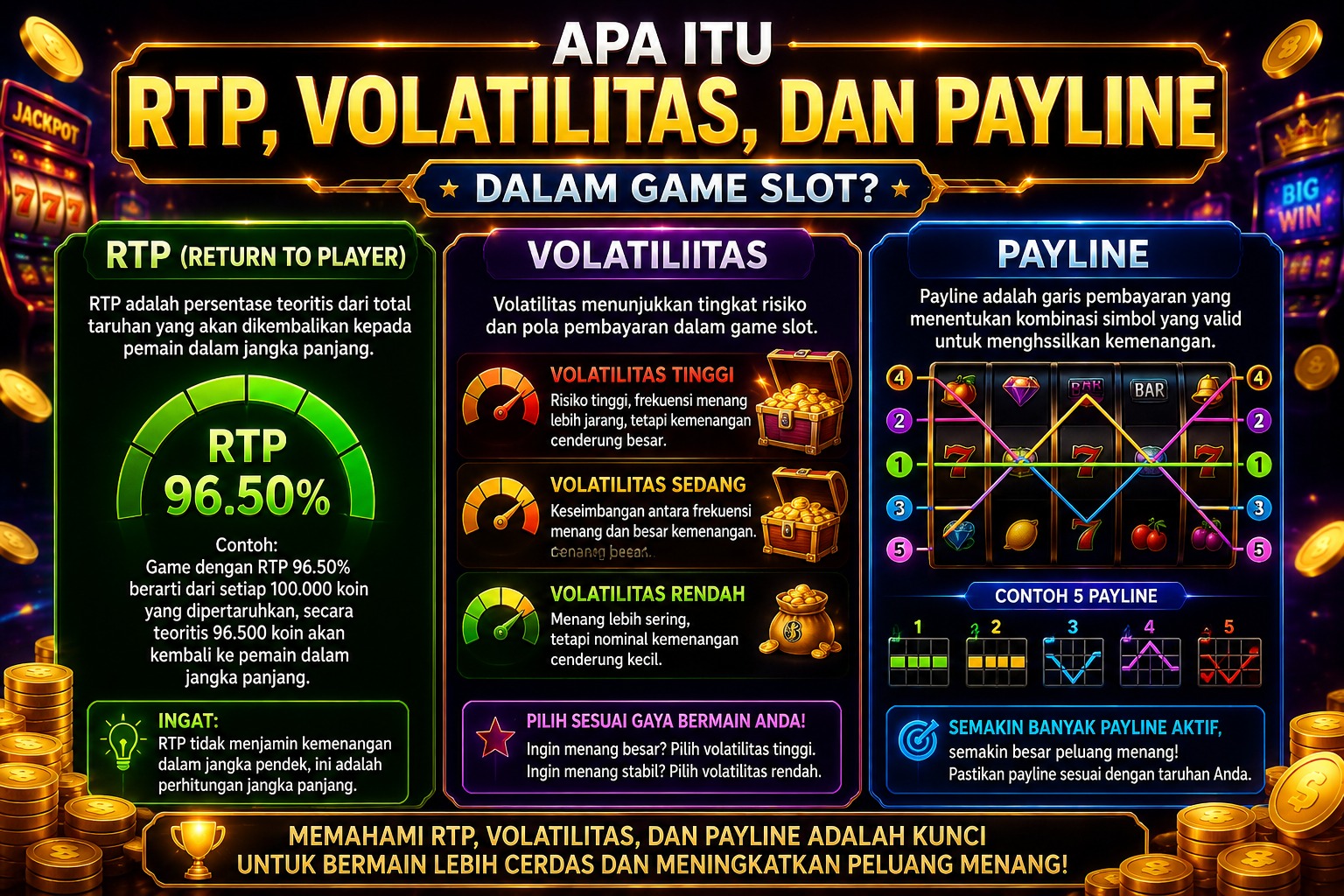 Payline dalam Game Slot